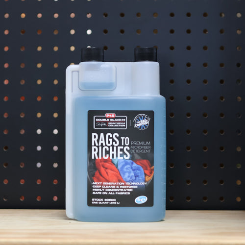 P&S Detailing Products P&S RAGS TO RICHES DETERGENT QUART - professional auto detailing tool accessory