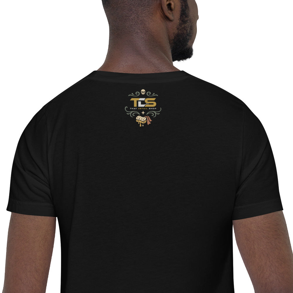 Badge of honor for the grinders. The TDS Loyal-Tee May is premium cotton, exclusive design, and built for detailers who show up and hustle every day.