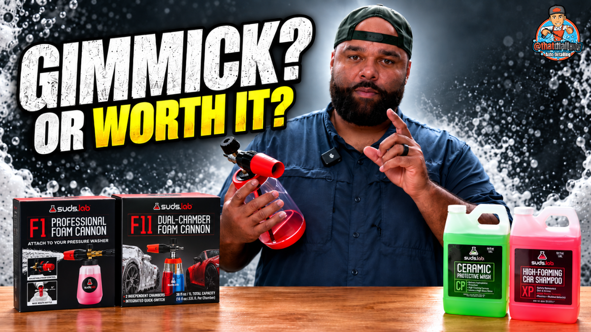 Suds Lab F11 Dual Chamber Foam Cannon Review: Real-World Test vs. F1