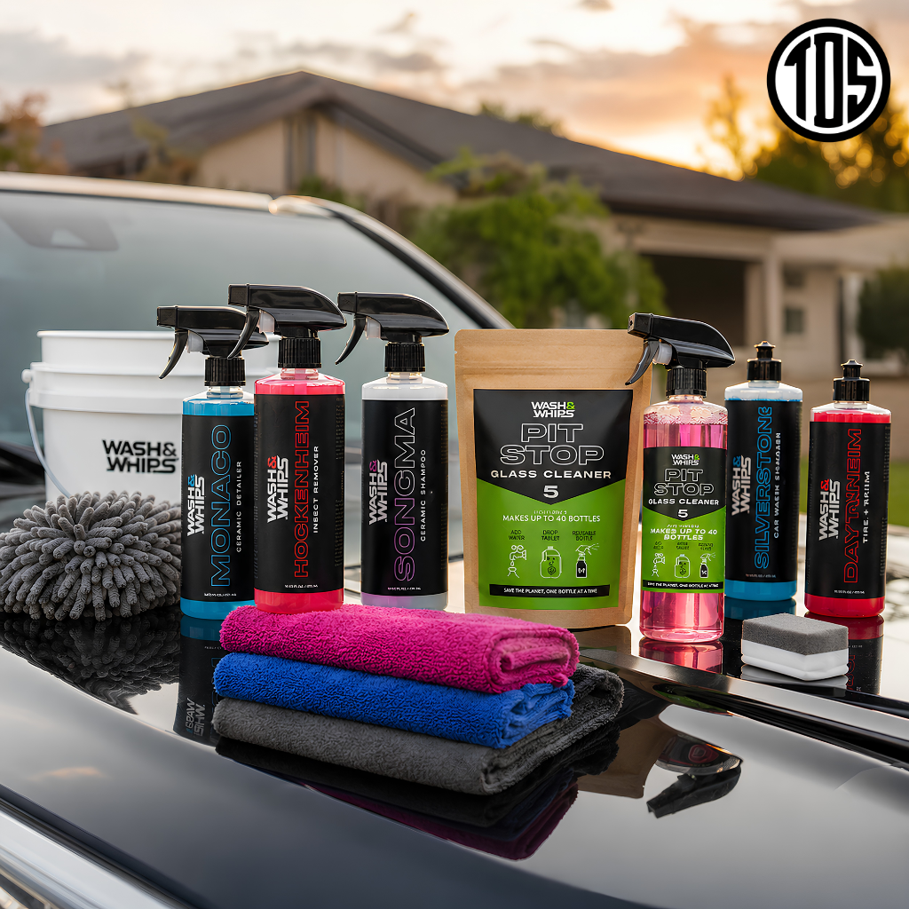 Wash & Whips Car Care Products