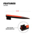 Foam Pad Cleaning Brush and Pad Removal Tool The foam pad cleaning brush is a dual-functional tool that works for cleaning the foam pad and removing it from
