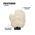 Maxshine Microfiber Wash Mitts - detail shot 6