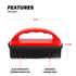 Hair Removal Brush On Carpet The hair removal brush, made of electrostatic rubber, is ideal for effectively picking up hair from carpets in your car or home.