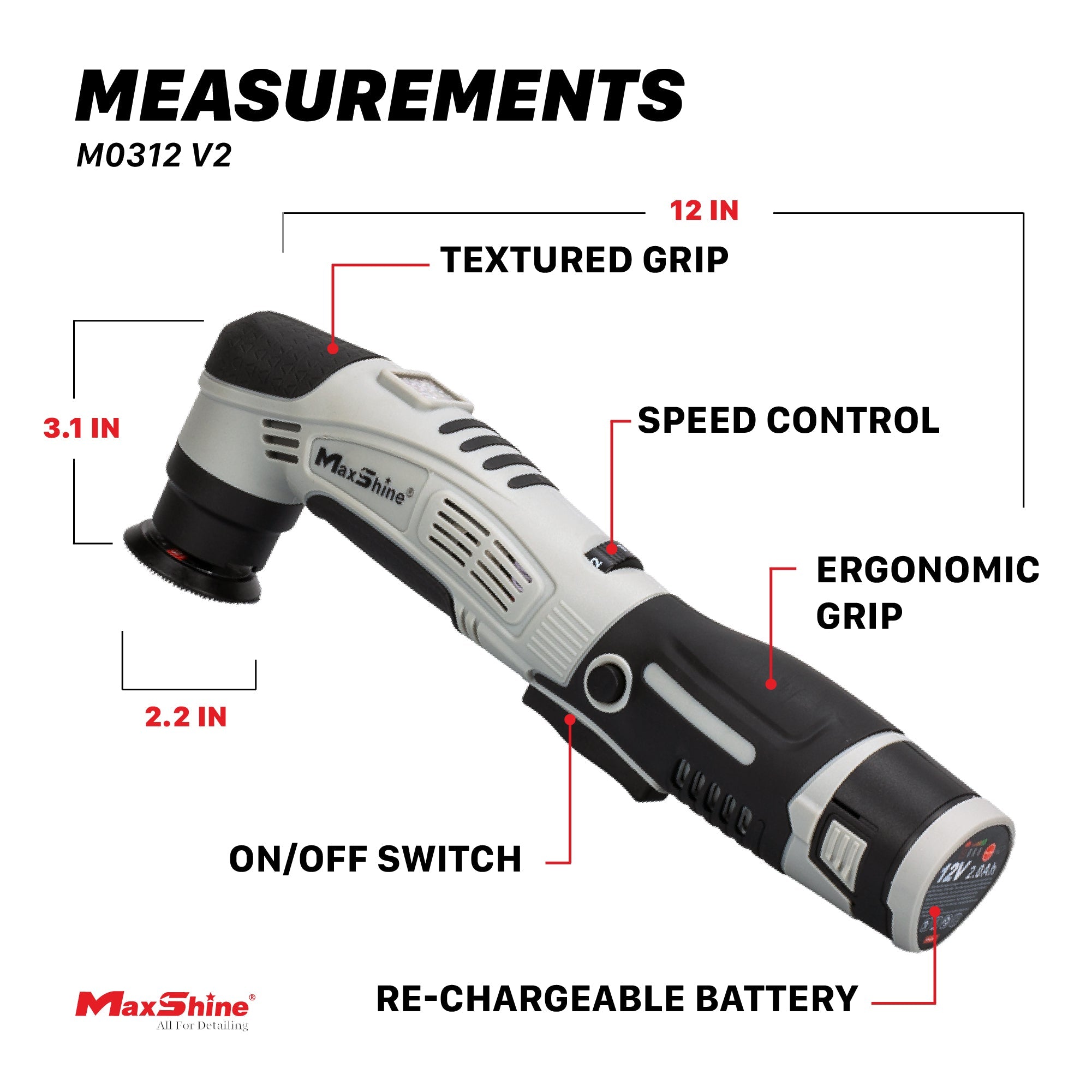 Cordless Dual Action Polisher The Cordless Dual Action Polisher gives you full mobility to polish tight areas, complex curves, and minute details. Its light