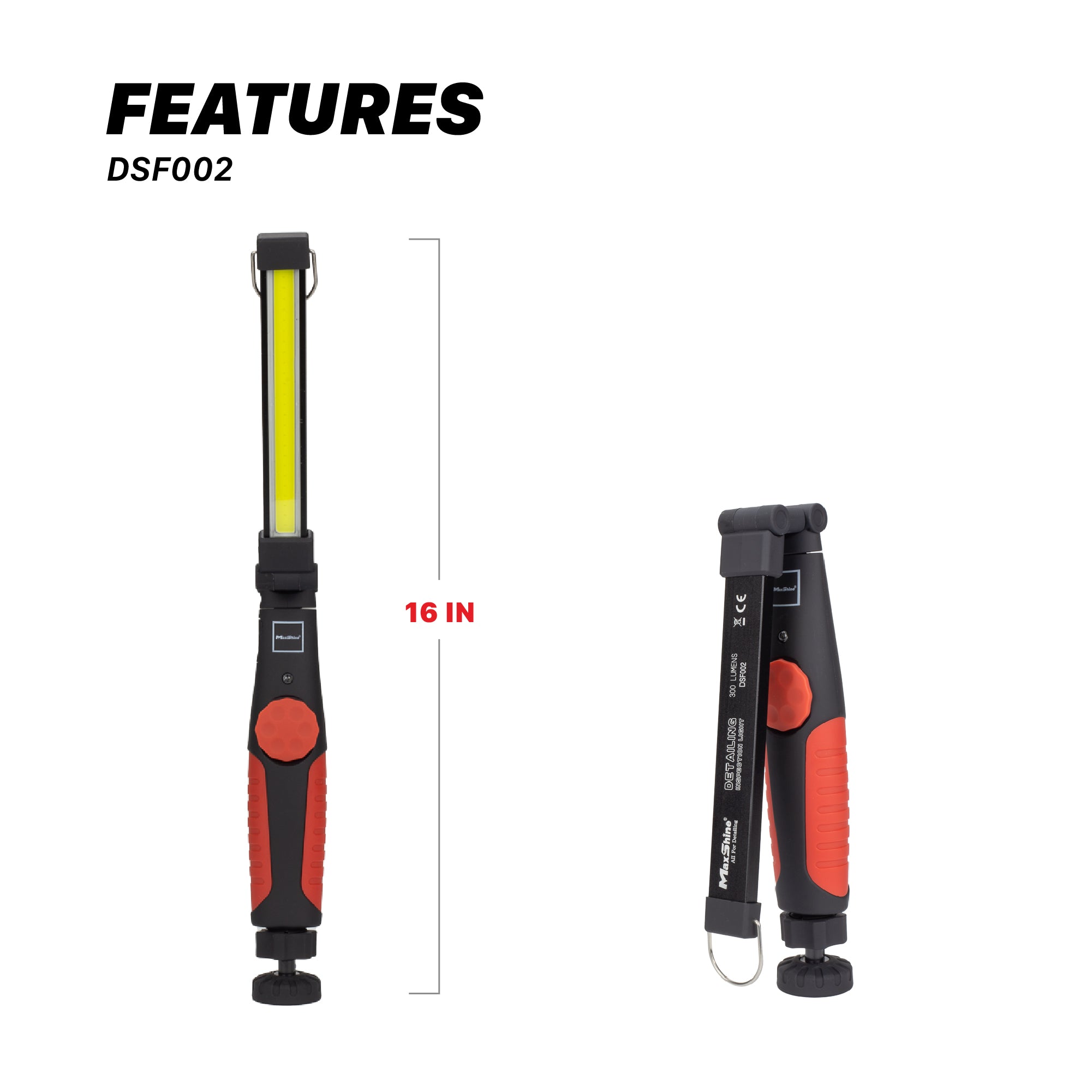 The Swirl Light The swirl finder light assists your detailing job in the dark, featuring powerful 300 Lumens lighting capability, an ergonomic design, and a