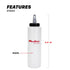 Dispenser Bottle Compound, Polish, Wax, & More Compound Polish Wax Dispenser Bottle with Self Cleaning Cap was designed for effortless and efficient dispensing