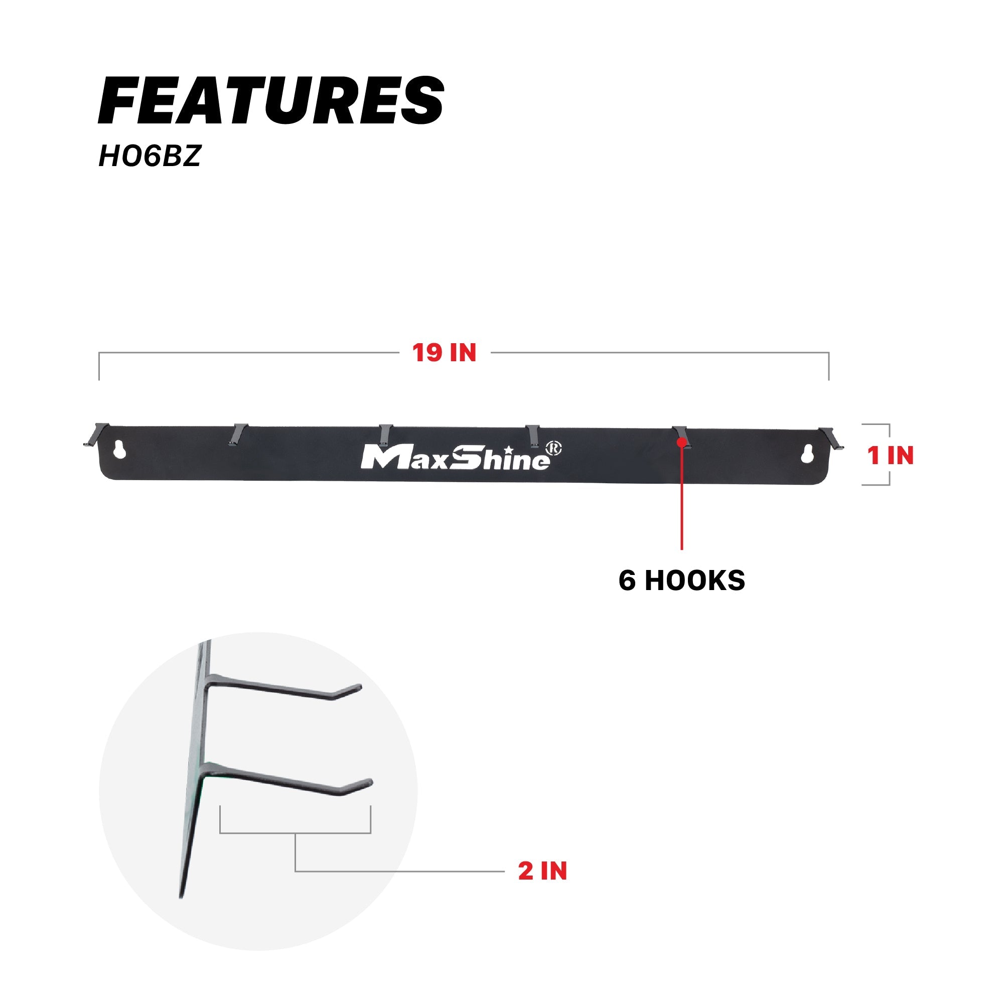 Wall Brush Holder | Detailing Brush Hanger Our wall brush holder is a sleek and durable solution crafted for your convenience. Hang up to six car detailing