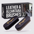 Leather & Alacantara Brush Set