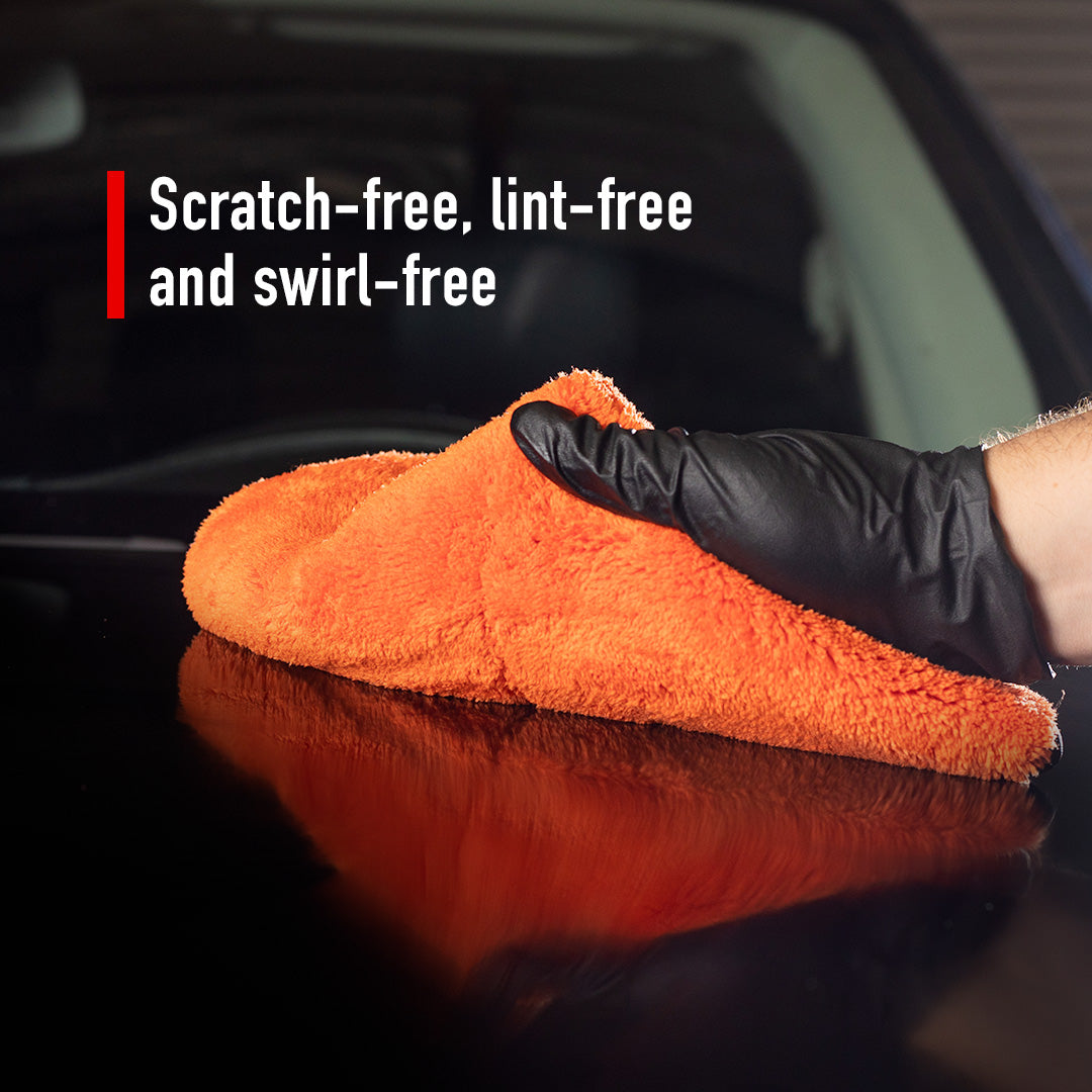 Maxshine 1000GSM "Little Orange" Drying Microfiber Towels - detail shot 8