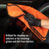 Maxshine 1000GSM "Little Orange" Drying Microfiber Towels product closeup - auto detailing equipment