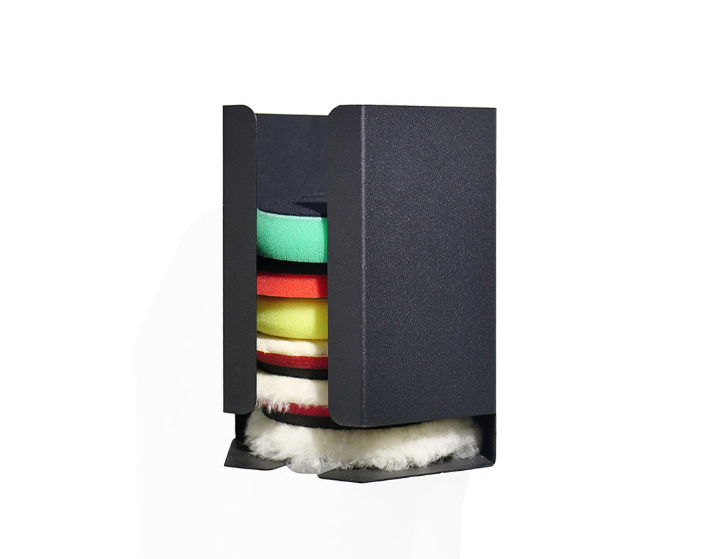 Polisher Pads Holders - 3in, 5in, 6in These Polisher Pads Holders are your go-to solution for impeccably organizing 3in, 5in, and 6in polishing pads. This