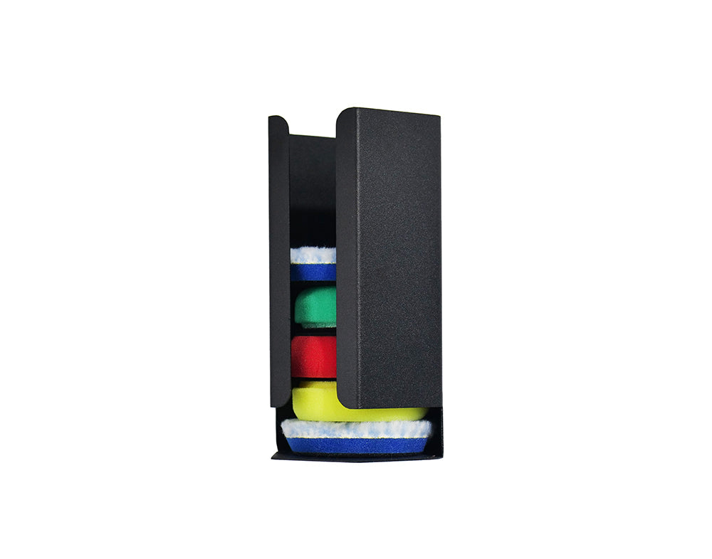 Polisher Pads Holders - 3in, 5in, 6in These Polisher Pads Holders are your go-to solution for impeccably organizing 3in, 5in, and 6in polishing pads. This