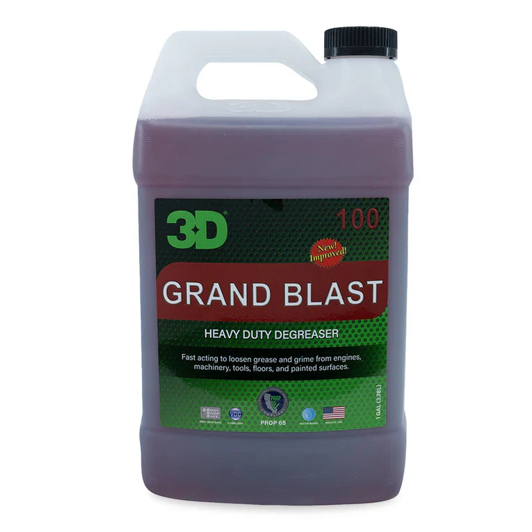 3D Car Care 3D GRAND BLAST GALLON in use - professional detailing application