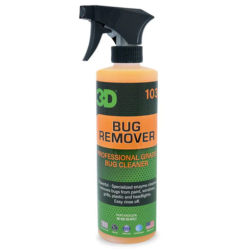 3D Car Care 3D BUG REMOVER PINT in use - professional detailing application