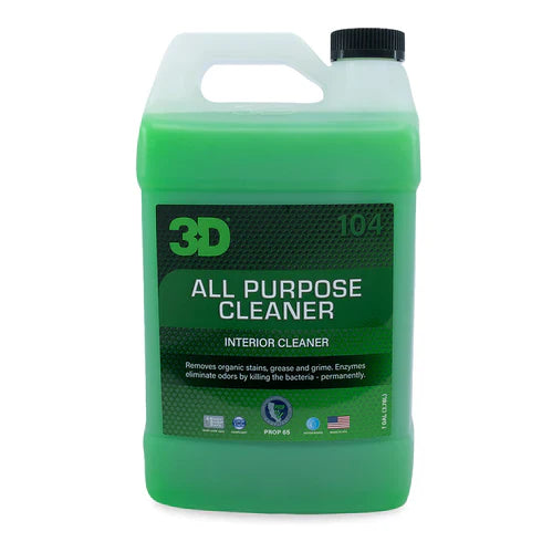 3D Car Care 3D ALL PURPOSE CLEANER GALLON in use - professional detailing application