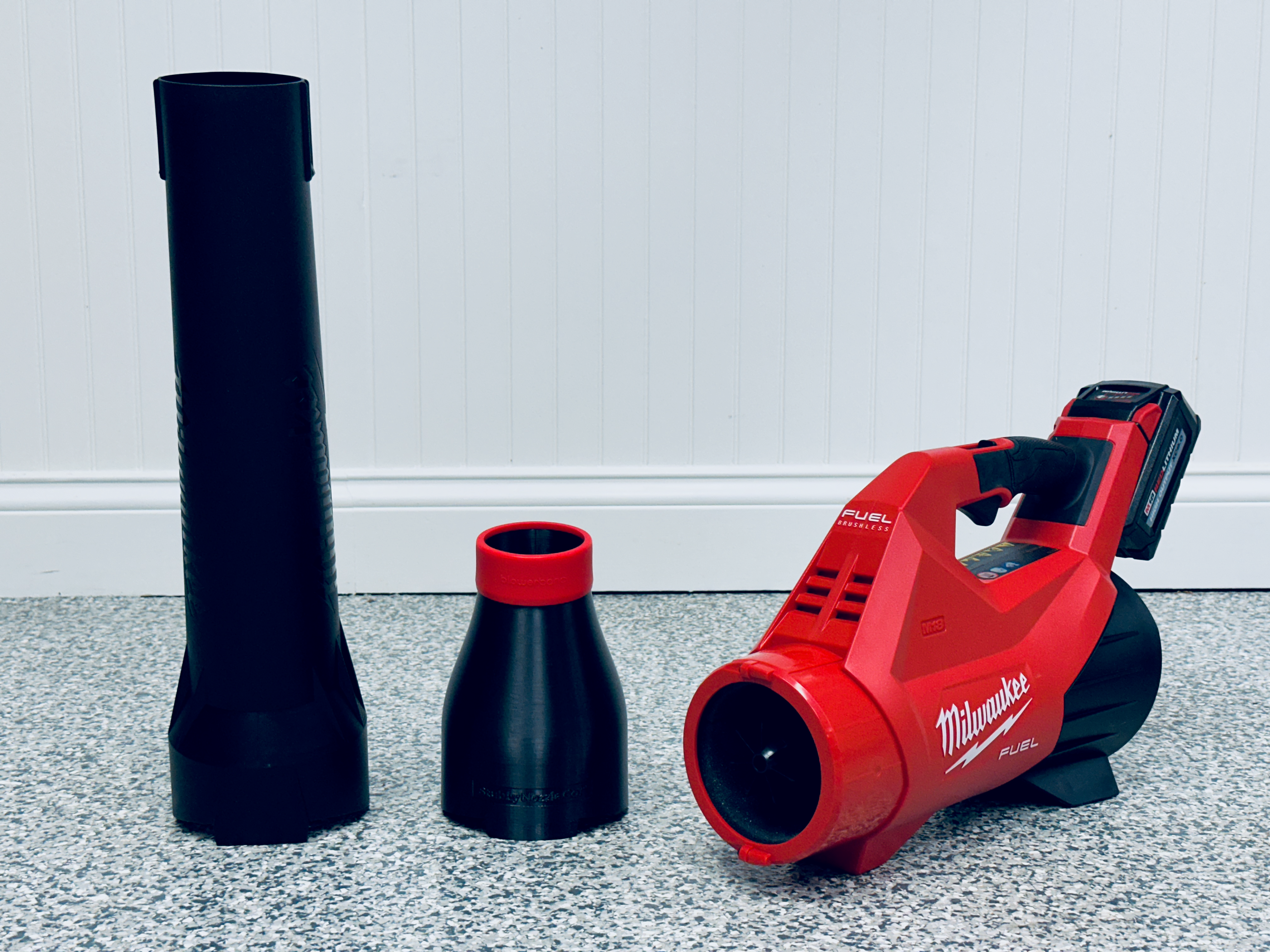 Stubby Nozzle Co. STUBBY® Car Drying Nozzle for Milwaukee M18 FUEL Gen III Single Battery Leaf Blower (3017-20) - detail shot 8