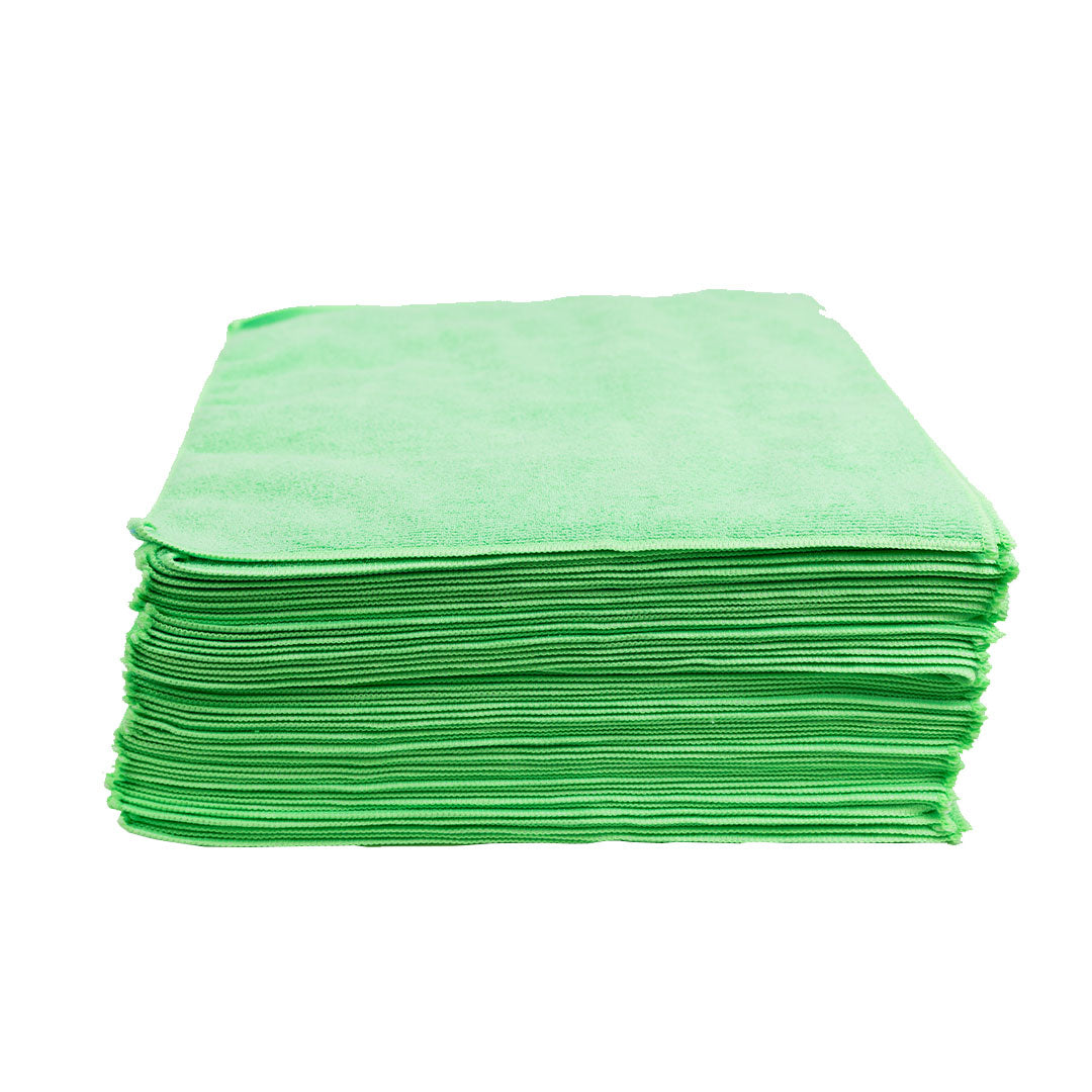 380GSM Premium Multipurpose Microfiber Cleaning Towel - 50 Pack Elevate your cleaning routine with our premium multipurpose microfiber cleaning towels. These