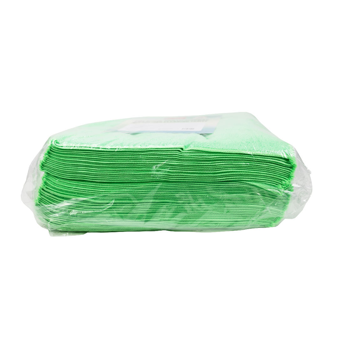 380GSM Premium Multipurpose Microfiber Cleaning Towel - 50 Pack Elevate your cleaning routine with our premium multipurpose microfiber cleaning towels. These