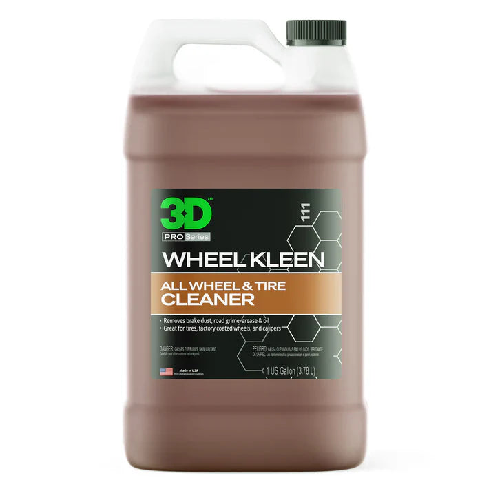 3D Car Care 3D Wheel Kleen in use - professional detailing application