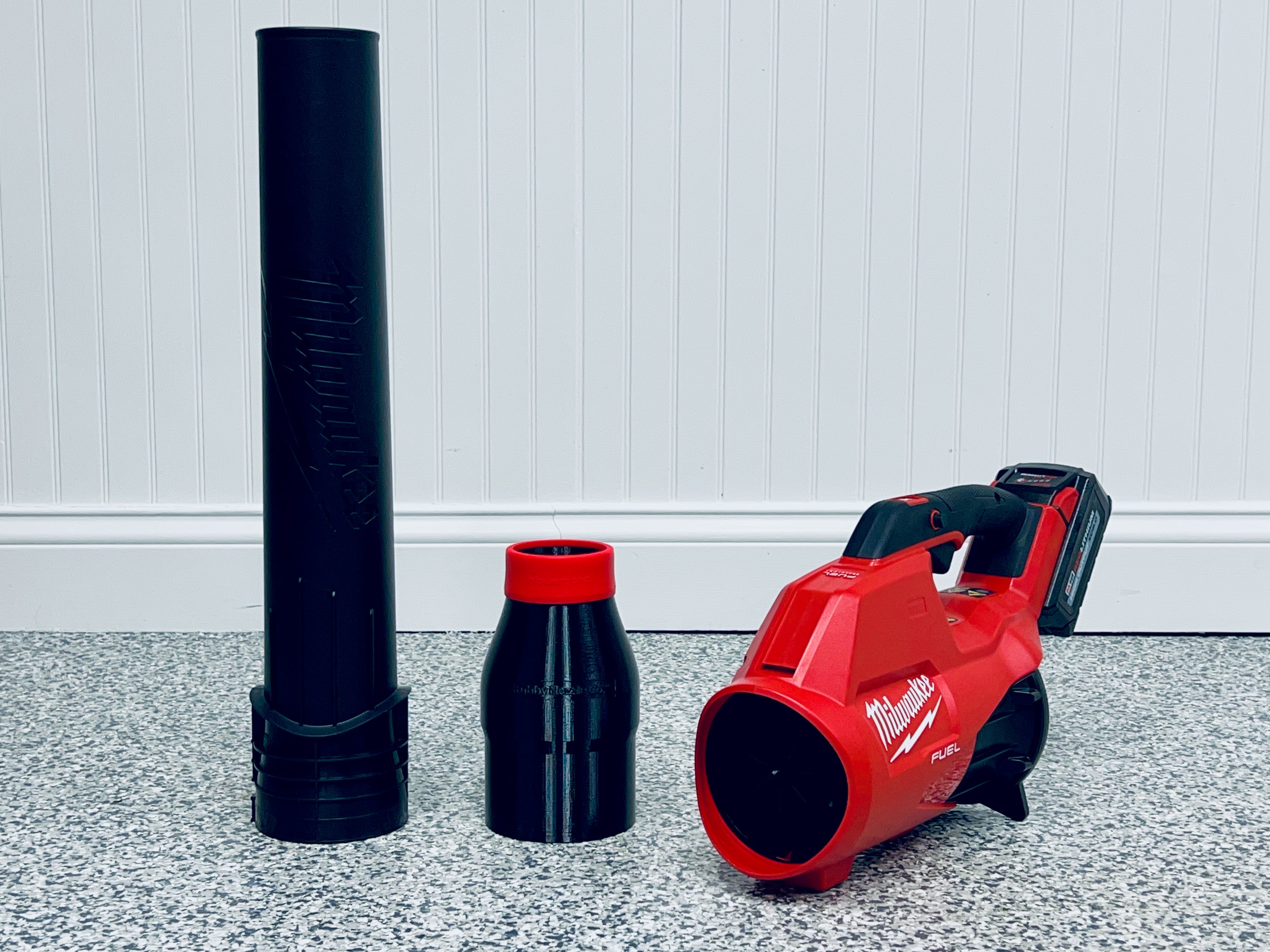 Stubby Nozzle Co. STUBBY® Car Drying Nozzle for Milwaukee M18 FUEL Gen I & II Single Battery Leaf Blowers (2724-20 & 2728-20) - detail shot 8