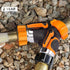 The Giraffe water hose splitter is made of high-quality brass which is rust-resistant and corrosion-resistant. Its all-brass construction ensures superior