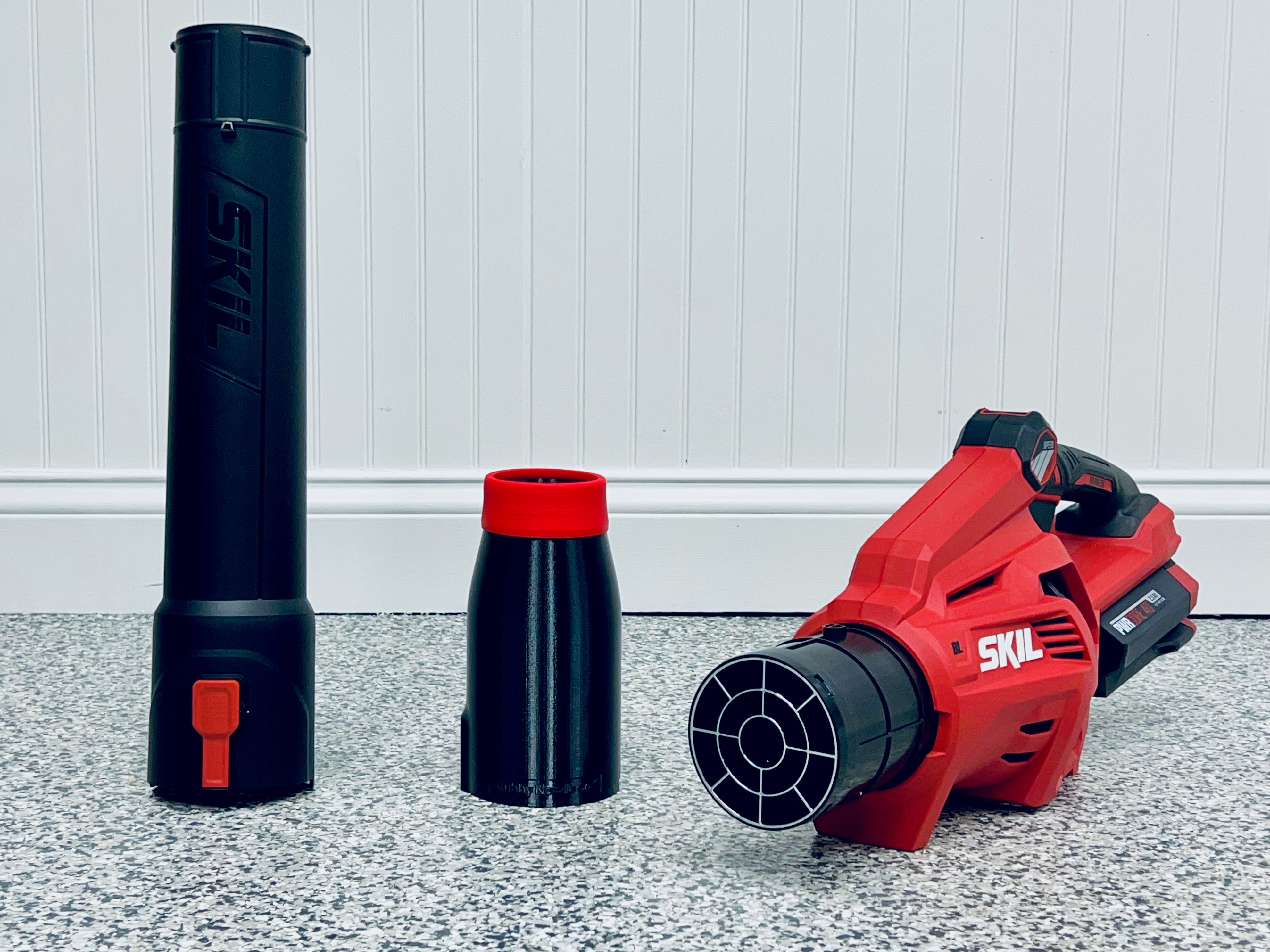 Stubby Nozzle Co. STUBBY® Car Drying Nozzle for SKIL PWR Core 40V Leaf Blowers (BL4713C-11 & BL4713-10) - detail shot 7