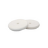 Flexipads 160mm (6.5") X-SLIM 18mm White Heavy Cutting Pad