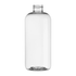 16 oz. Clear PET Plastic Boston Round Bottle