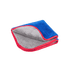 16" x 16" Dual Pile Microfiber Drying Towel (Blue/Red)