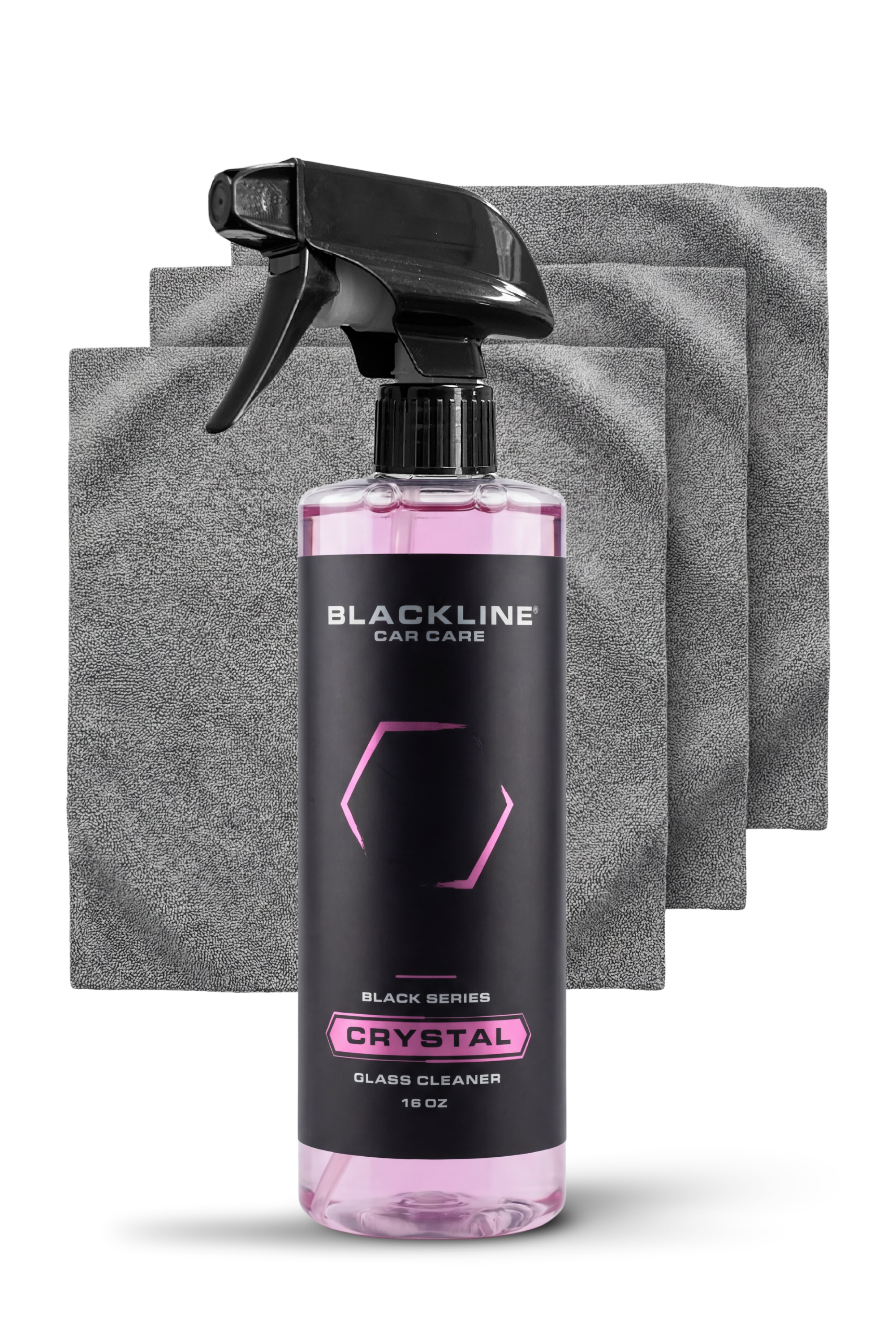 Blackline Car Care BLACKLINE® CRYSTAL GLASS CLEANER - detail shot 5