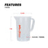 Measuring Cups – Transparent, 100ml or 1000ml, Chemical Resistant, High Accuracy The automotive measuring cups are constructed from robust food-grade