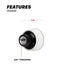 Maxshine Firm Foam Rotary Polisher Backing Plates - 2in, 3in, 5in, 6in in use - professional detailing application