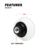 Maxshine Firm Foam Rotary Polisher Backing Plates - 2in, 3in, 5in, 6in - detail shot 4