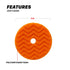 Foam Cutting Pad The foam cutting pad is the Maxshine 5" or 6" inch Orange AIO, which works as a one-step paint correction for cutting and polishing processes.