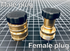 Stubby Nozzle Co. DribbleStopper Plug for Pressure Washer & Garden Hose Quick Disconnect Fittings - detail shot 9