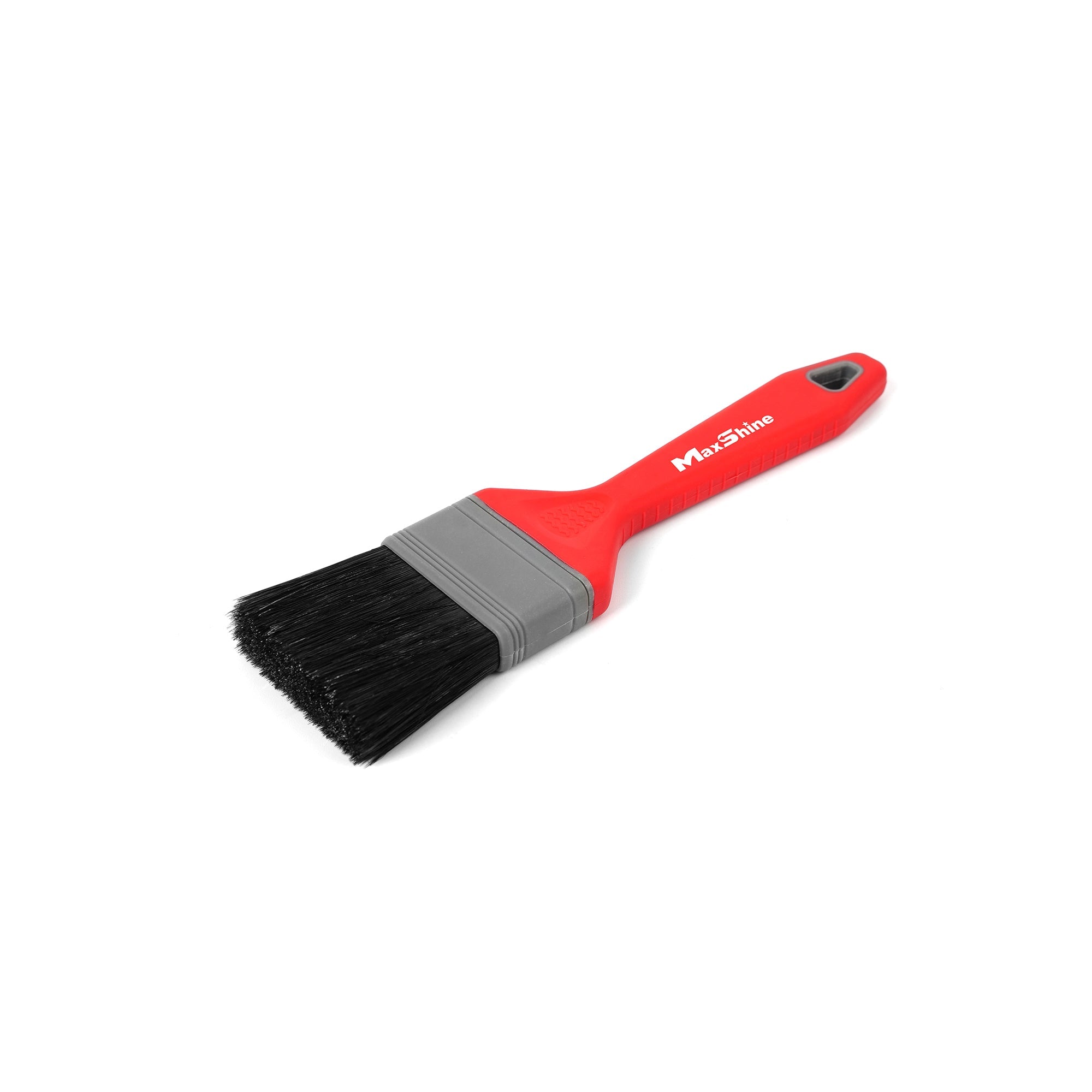 Flat Detailing Brushes The Flat Detailing Brush is a versatile tool designed to tackle a variety of detailing tasks. Its ergonomic design, soft-grip handle