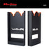 Polisher Holder Wall-Mounted Double Station This handy wall-mounted polisher holder stores two polishers conveniently, saving valuable workspace. Its sturdy