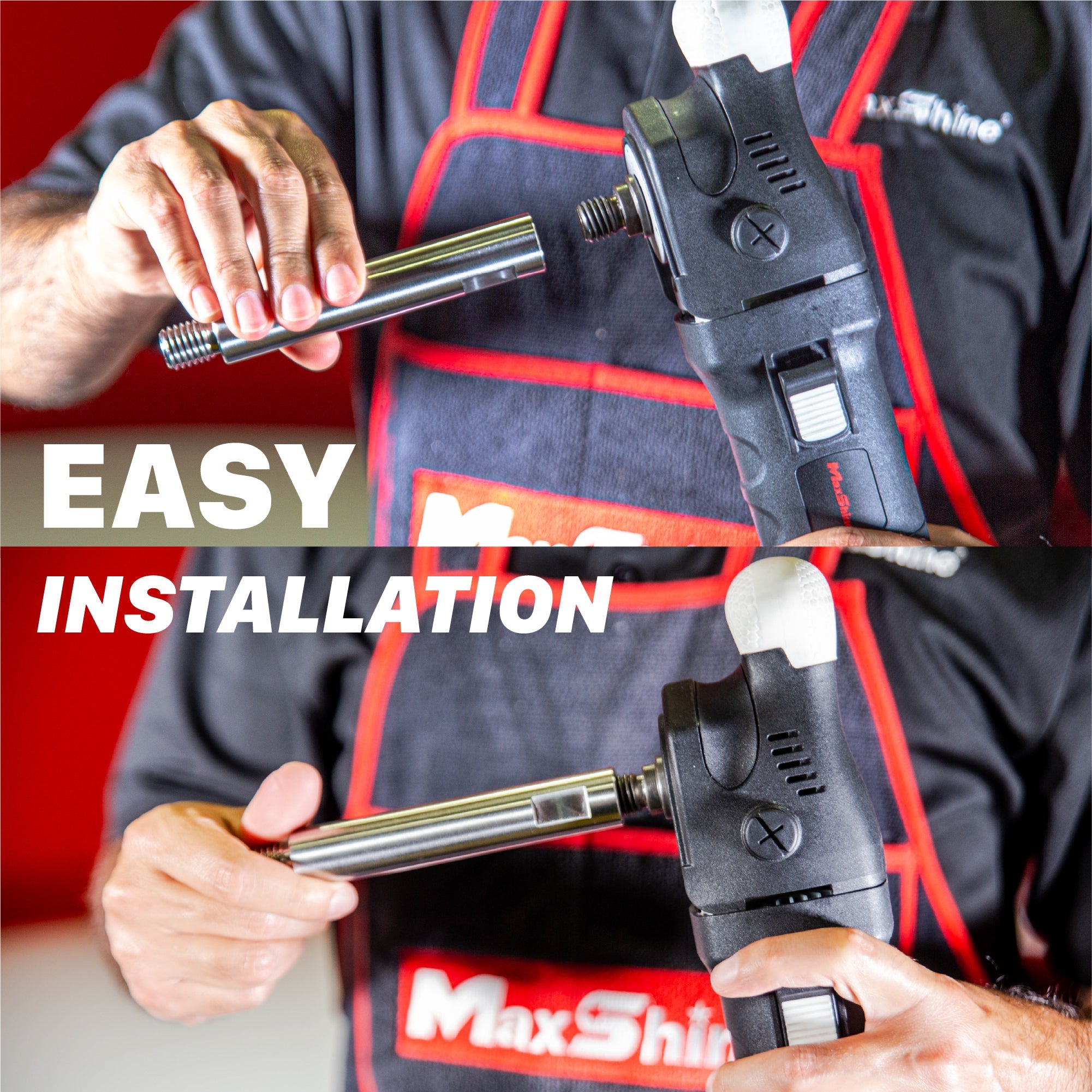 Maxshine Shaft Extension Set for Rotary Polishers - detail shot 6