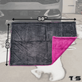 That Detail Towel (Fuchsia) – 1600 GSM Twisted Loop Microfiber Towel (20