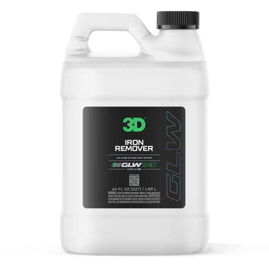 3D Car Care 3D GLW IRON REMOVER 64 OZ in use - professional detailing application