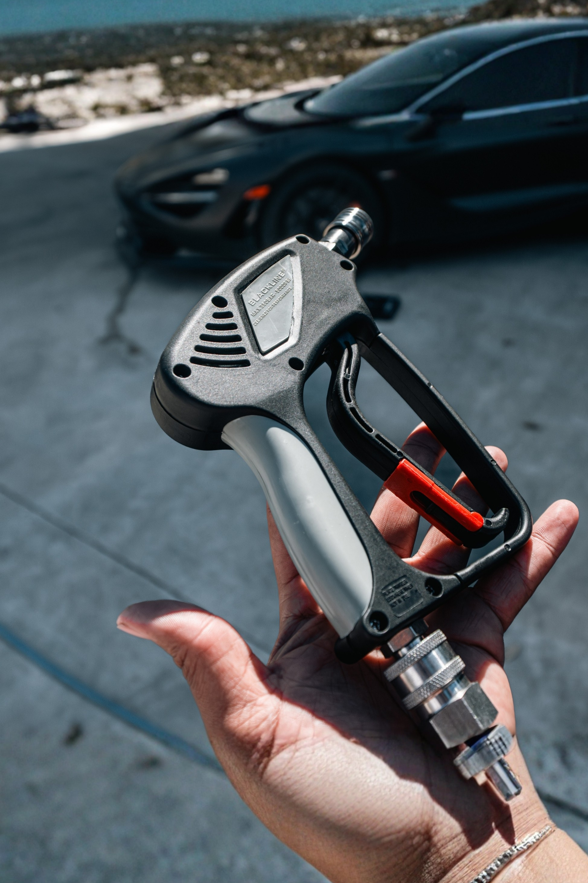 Blackline Car Care BLACKLINE® SNUB-NOSE PRESSURE WASHER GUN - detail shot 4