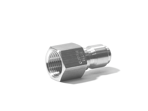 Veloci Stainless Steel Plug 3/8" FPT