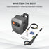 Grandfalls G20 is the newest innovation in our Grandfalls Pressure Washer collection. All-in-one units with a unique rotating wall-mounted design and