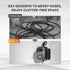 Grandfalls G20 is the newest innovation in our Grandfalls Pressure Washer collection. All-in-one units with a unique rotating wall-mounted design and