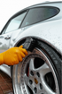 Blackline Car Care BLACKLINE® STIFF BRISTLE TIRE BRUSH - detail shot 5