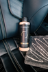 Blackline Car Care BLACKLINE® REHYDRATE LEATHER CONDITIONER in use - professional detailing application
