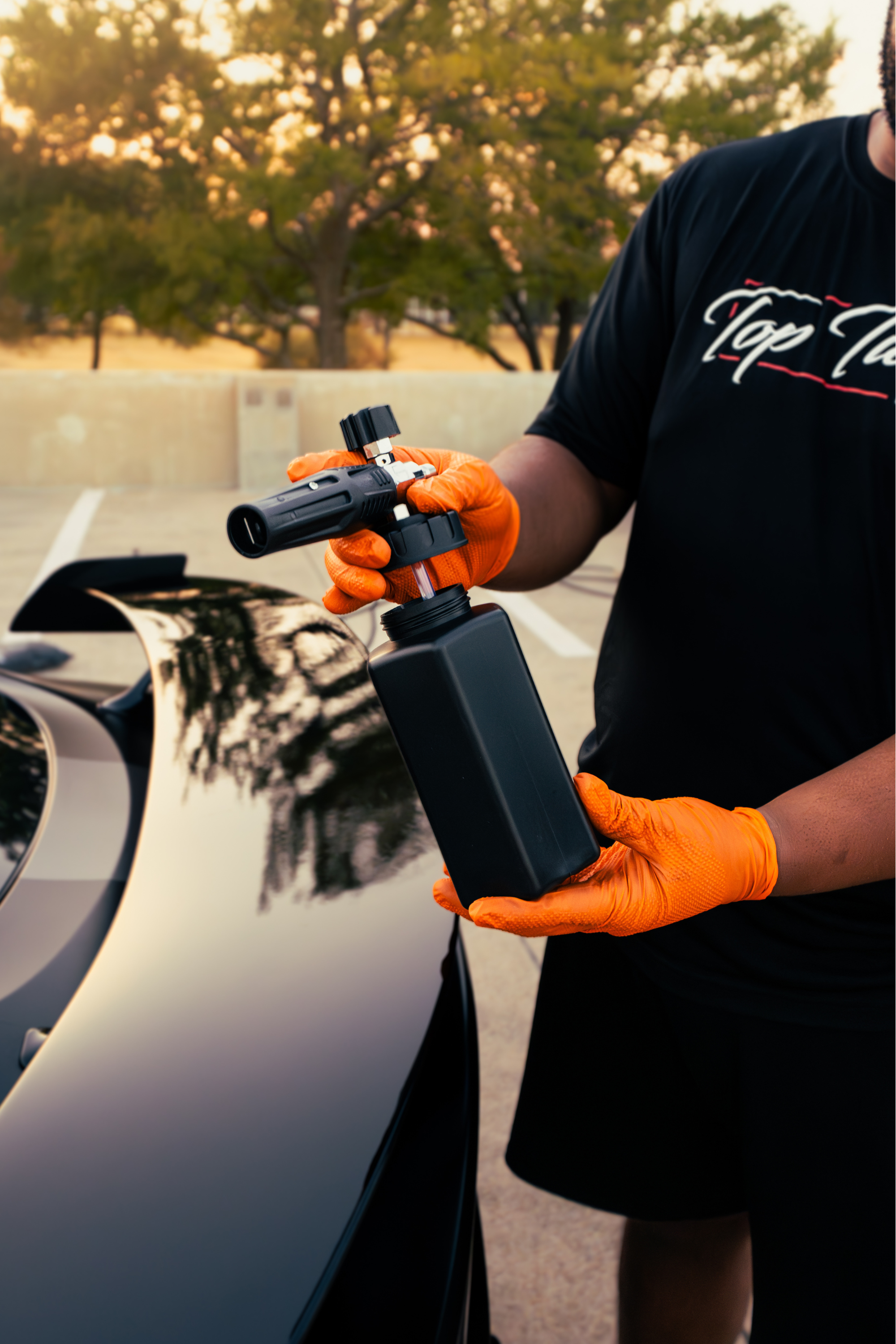 Blackline Car Care BLACKLINE® FOAM CANNON PRO product closeup - auto detailing equipment