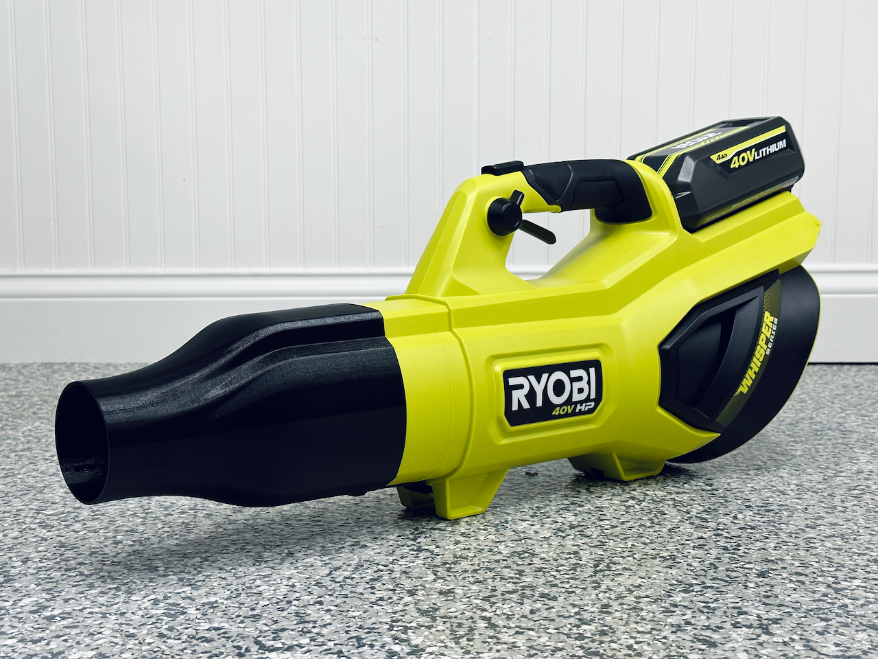 Stubby Nozzle Co. STUBBY® Car Drying Nozzle for RYOBI 730, 650, & 600 CFM Leaf Blowers - detail shot 4