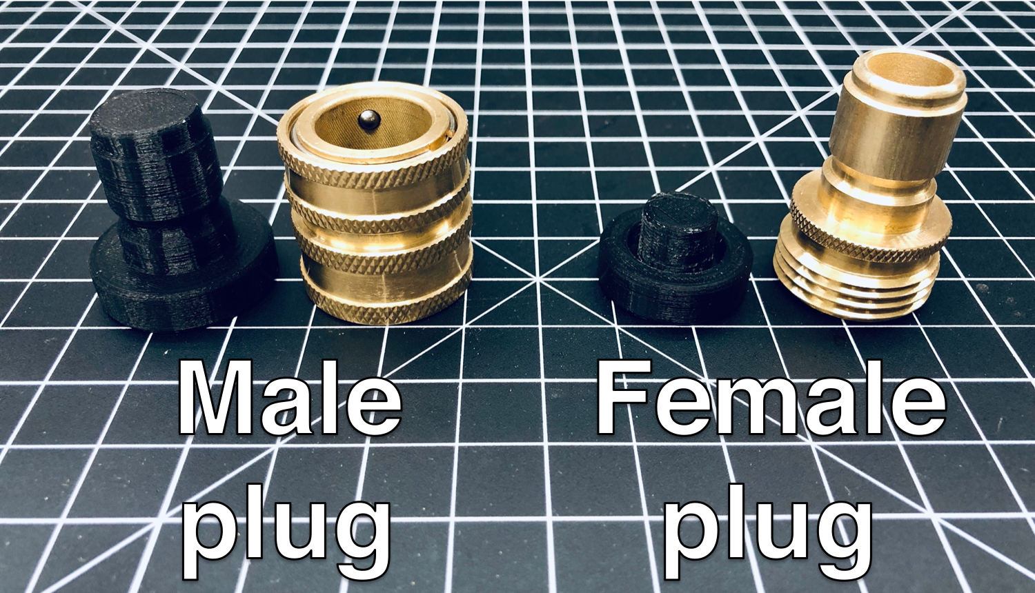 Stubby Nozzle Co. DribbleStopper Plug for Pressure Washer & Garden Hose Quick Disconnect Fittings - detail shot 10