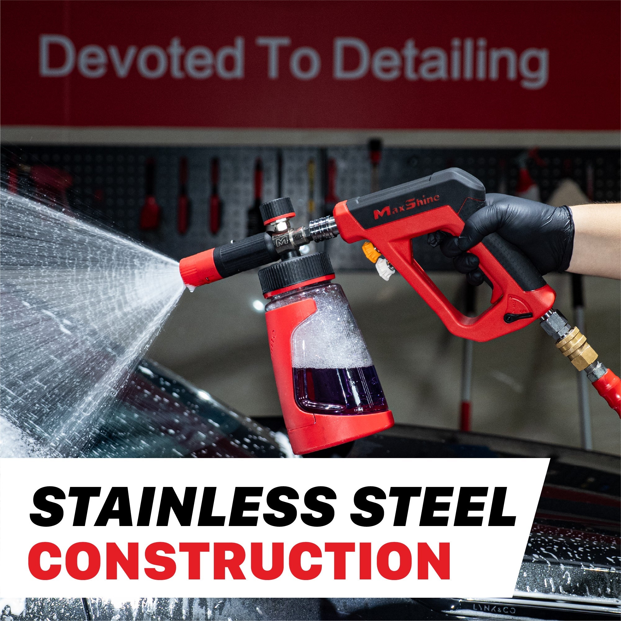 Pressure Washer Gun – Short Wand Blast through tough grime with this 5000 PSI Short Wand Pressure Washer Gun. Designed for power and control, its compact build